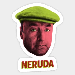 neruda Sticker